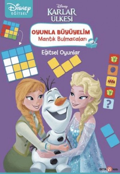 Disney Eğitsel Oyunla Büyüyelim Mantık Bulmacaları - Karlar Ülkesi Disney Eğitsel Oyunla Büyüyelim Mantık Bulmacaları - Karlar Ülkesi