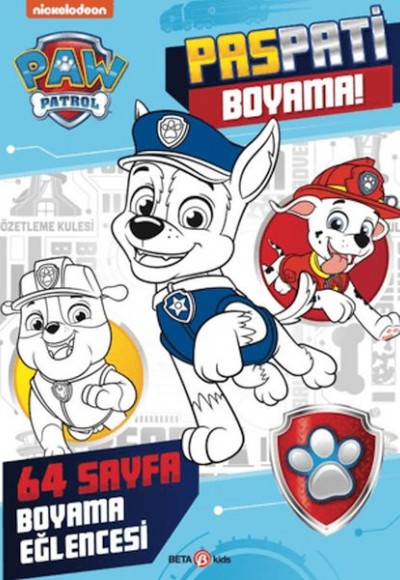 PAW Patrol - Paspati Boyama Kitabı PAW Patrol - Paspati Boyama Kitabı