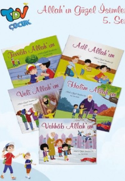 Allahın Güzel İsimleri 5. Seri Seti - 5 Kitap Takım Allahın Güzel İsimleri 5. Seri Seti - 5 Kitap Takım