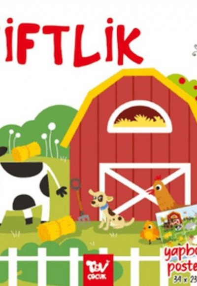 Yapboz Poster Kitap Çiftlik Yapboz Poster Kitap Çiftlik