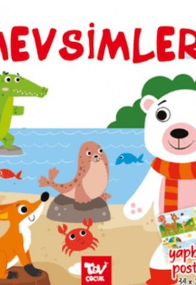 Yapboz Poster Kitap Mevsimler Yapboz Poster Kitap Mevsimler