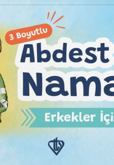 3 Boyutlu Abdest Ve Namaz Kitapçığı Mavi