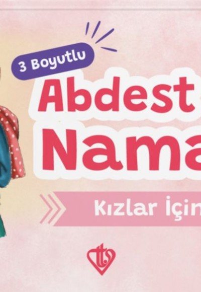 3 Boyutlu Abdest Ve Namaz Kitapçığı Pembe