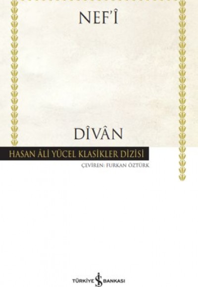 Dîvân - Hasan Ali Yücel Klasikleri (Ciltli) Dîvân - Hasan Ali Yücel Klasikleri (Ciltli)