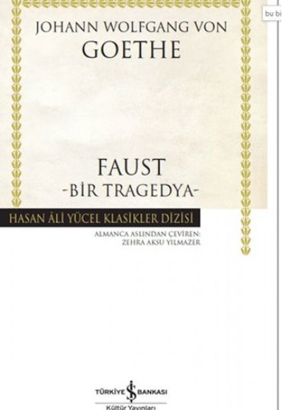 Faust-Bir Tragedya - Hasan Ali Yücel Klasikleri -Ciltli