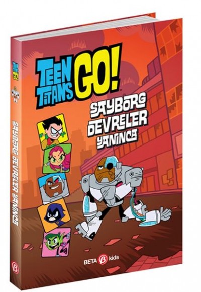 DC Comics: Teen Titans Go! Sayborg Devreler Yanınca DC Comics: Teen Titans Go! Sayborg Devreler Yanınca