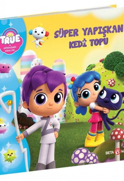 True ve Gökkuşağı Krallığı Süper Yapışkan Kedi Topu True ve Gökkuşağı Krallığı Süper Yapışkan Kedi Topu