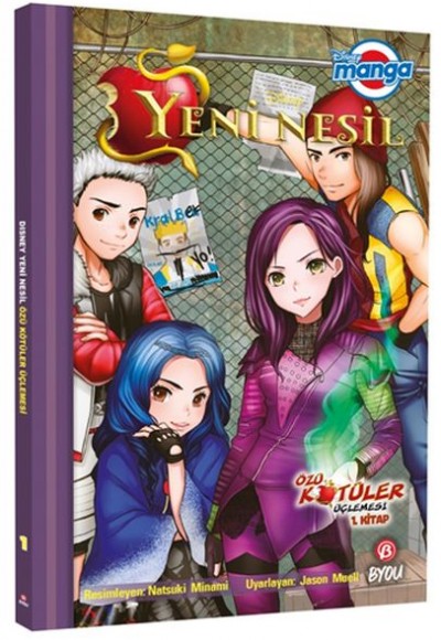 Dısney Manga Yeni Nesil Özü Kötüler Üçlemesi 1.Kitap Dısney Manga Yeni Nesil Özü Kötüler Üçlemesi 1.Kitap