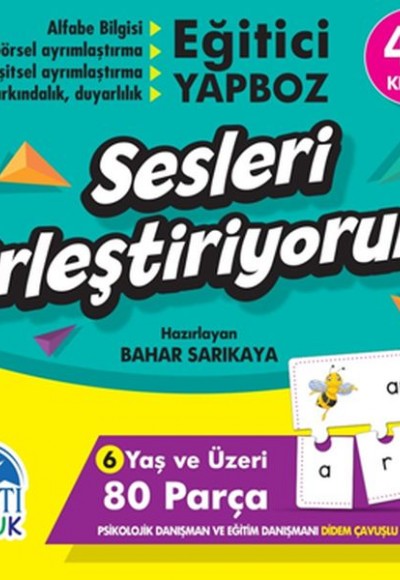 Sesleri Birleştiriyorum - Eğitici Yapboz Sesleri Birleştiriyorum - Eğitici Yapboz