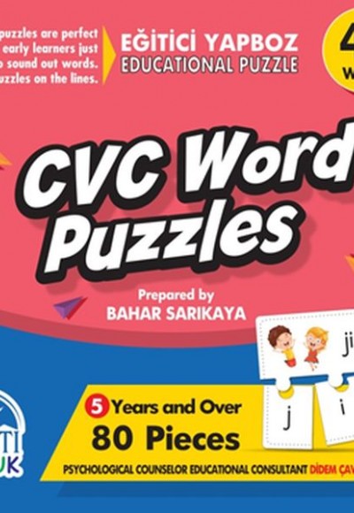 Cvc Word Puzzles - Eğitici Yapboz Cvc Word Puzzles - Eğitici Yapboz