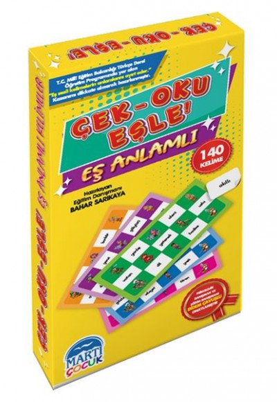 Çek- Oku - Eşle! Eş Anlamlı Çek- Oku - Eşle! Eş Anlamlı