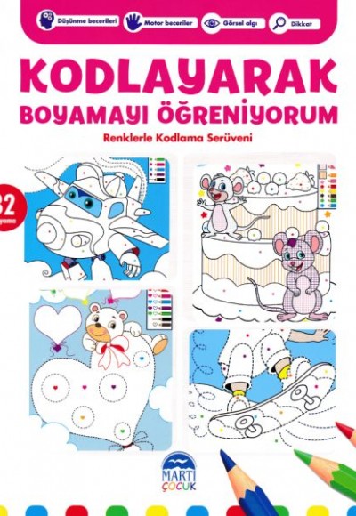 Kodlayarak Boyamayı Öğreniyorum 5 - Renklerle Kodlama Serüveni Kodlayarak Boyamayı Öğreniyorum 5 - Renklerle Kodlama Serüveni