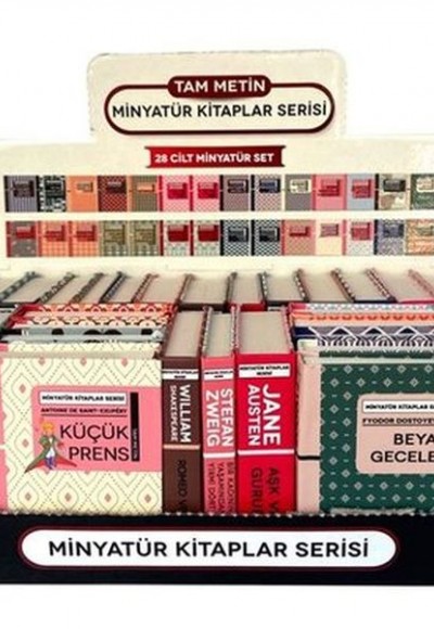Minyatür Kitaplar Serisi - 28 Kitap Takım Minyatür Kitaplar Serisi - 28 Kitap Takım
