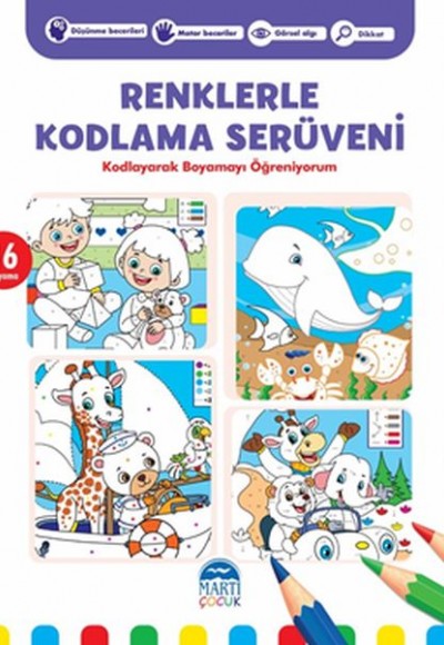 Renklerle Kodlama Serüveni 1 - Kodlayarak Boyamayı Öğreniyorum Renklerle Kodlama Serüveni 1 - Kodlayarak Boyamayı Öğreniyorum