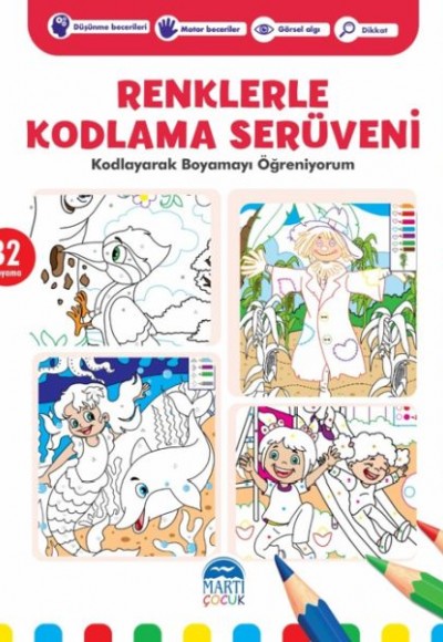 Renklerle Kodlama Serüveni 6 - Kodlayarak Boyamayı Öğreniyorum Renklerle Kodlama Serüveni 6 - Kodlayarak Boyamayı Öğreniyorum