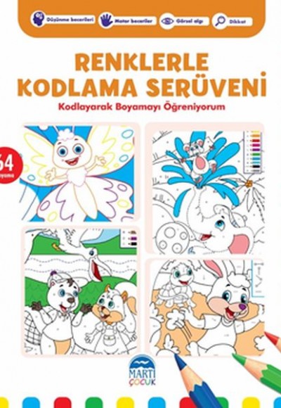 Renklerle Kodlama Serüveni 7 - Kodlayarak Boyamayı Öğreniyorum Renklerle Kodlama Serüveni 7 - Kodlayarak Boyamayı Öğreniyorum