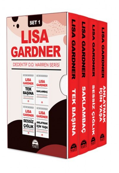 Dedektif D.D. Warren Serisi Set 1 - 4 Kitap Takım Dedektif D.D. Warren Serisi Set 1 - 4 Kitap Takım