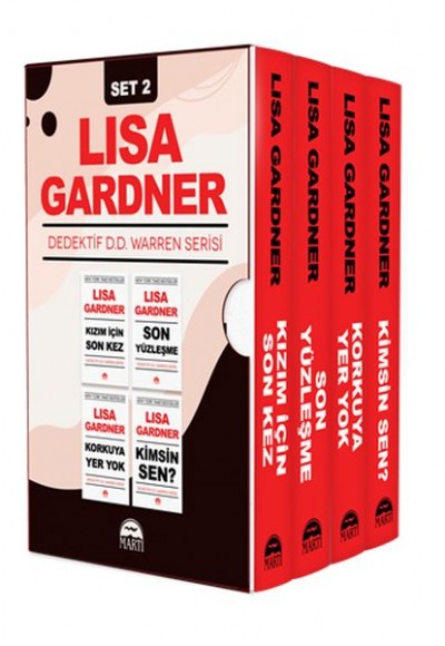 Dedektif D.D. Warren Serisi Set 2 - 4 Kitap Takım Dedektif D.D. Warren Serisi Set 2 - 4 Kitap Takım