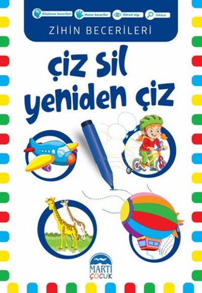 Çiz-Sil, Yeniden Çiz - Mavi Çiz-Sil, Yeniden Çiz - Mavi
