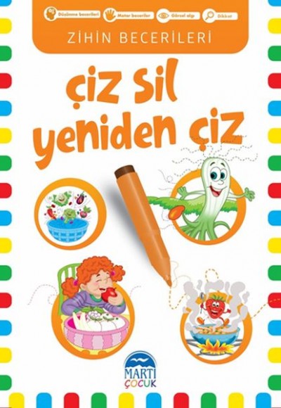 Çiz-Sil, Yeniden Çiz - Turuncu Çiz-Sil, Yeniden Çiz - Turuncu