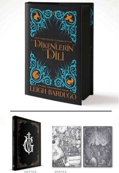 Dikenlerin Dili (Defter ve Harita Hediyeli)-Ciltli Dikenlerin Dili (Defter ve Harita Hediyeli)-Ciltli