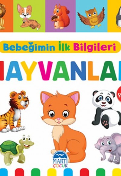 Bebeğimin İlk Bilgileri - Hayvanlar (Sticker’lı) Bebeğimin İlk Bilgileri - Hayvanlar (Sticker’lı)