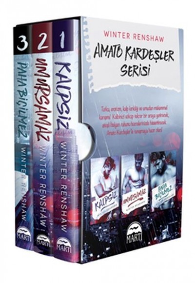 Amato Kardeşler Serisi (3 Kitap) Amato Kardeşler Serisi (3 Kitap)