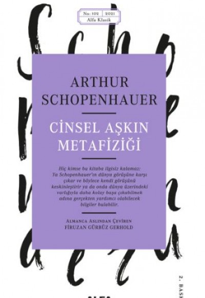 Cinsel Aşkın Metafiziği Cinsel Aşkın Metafiziği