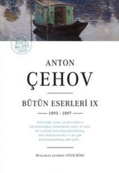 Anton Çehov Bütün Eserleri IX 1895 -1897