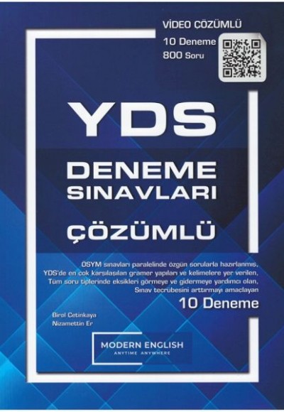 YDS Deneme Sınavları (Video Çözümlü ) YDS Deneme Sınavları (Video Çözümlü )