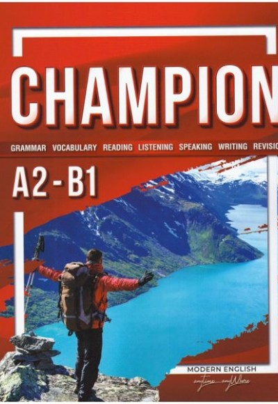 Modern English 10. Sınıf Champion Student's Book A2 - B1 Modern English 10. Sınıf Champion Student's Book A2 - B1