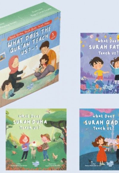 What Does The Qur’an Teach Us?-1 İngilizce Mini Meal Seti 1 (3 Kitap) What Does The Qur’an Teach Us?-1 İngilizce Mini Meal Seti 1 (3 Kitap)