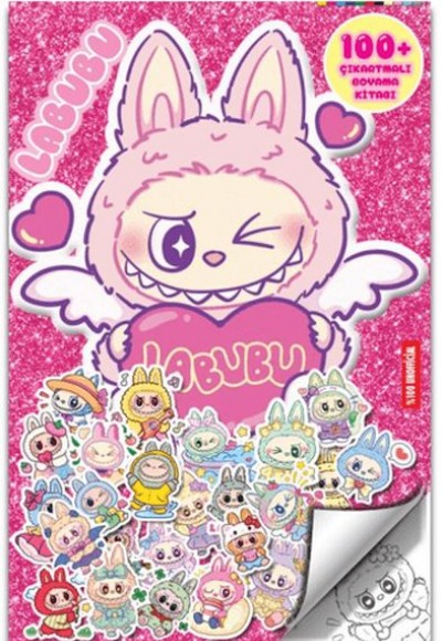 Labubu- 100 Çıkartmalı Boyama Kitabı Labubu- 100 Çıkartmalı Boyama Kitabı