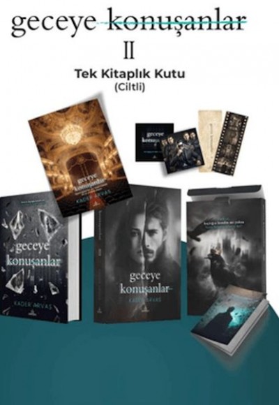 Geceye Konuşanlar 2 - Tek Kitaplık Kutu (Ciltli) Geceye Konuşanlar 2 - Tek Kitaplık Kutu (Ciltli)