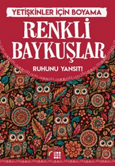 Renkli Baykuşlar & Yetişkinler için Boyama