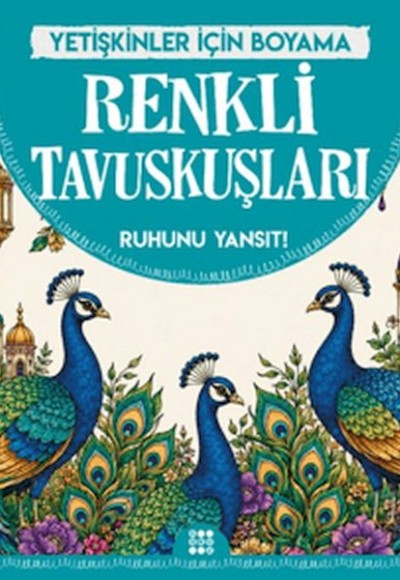 Renkli Tavuskuşları & Yetişkinler için Boyama