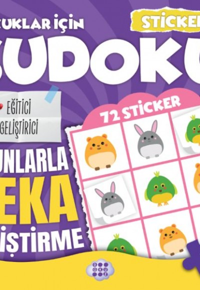 Çocuklar için Sudoku - Sticker Hediyeli Basit Seviye 2 Çocuklar için Sudoku - Sticker Hediyeli Basit Seviye 2