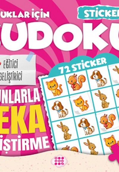 Çocuklar için Sudoku - Sticker Hediyeli Orta Seviye 1 Çocuklar için Sudoku - Sticker Hediyeli Orta Seviye 1