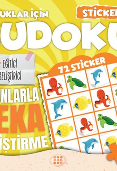 Çocuklar için Sudoku - Sticker Hediyeli Orta Seviye 2 Çocuklar için Sudoku - Sticker Hediyeli Orta Seviye 2