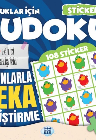 Çocuklar için Sudoku - Sticker Hediyeli Orta Seviye 3 Çocuklar için Sudoku - Sticker Hediyeli Orta Seviye 3