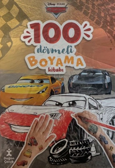 Disney Arabalar –  100 dövmeli Boyama Kitabı