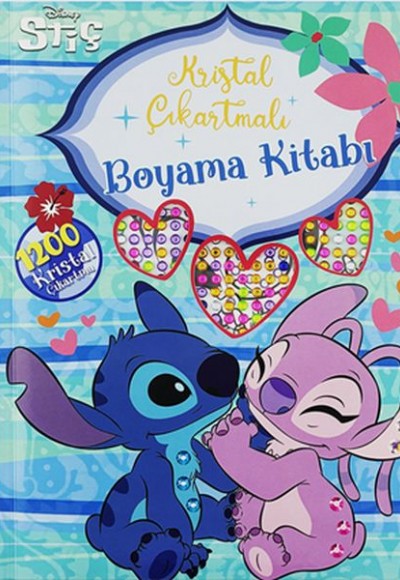 Disney Stiç - Kristal Çıkartmalı Boyama Kitabı