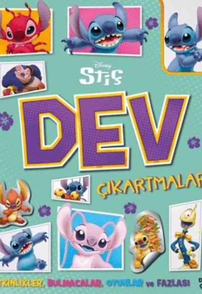 Disney Stiç - Dev Çıkartmalar Etkinlik Kitabı Disney Stiç - Dev Çıkartmalar Etkinlik Kitabı