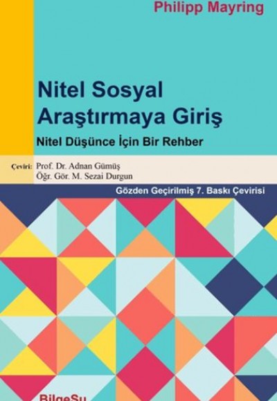 Nitel Sosyal Araştırmaya Giriş