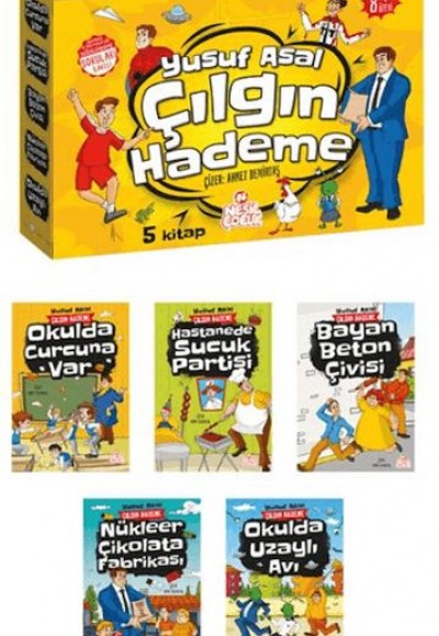 Çılgın Hademe Seti (5 Kitap-Soru Kitapçığı) Çılgın Hademe Seti (5 Kitap-Soru Kitapçığı)