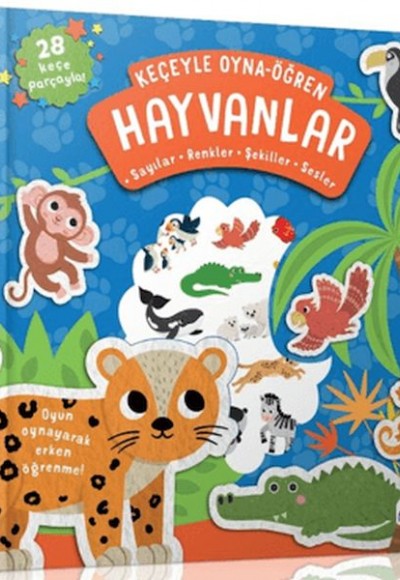 Keçeyle Oyna - Öğren Hayvanlar