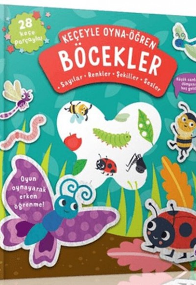 Keçeyle Oyna - Öğren Böcekler
