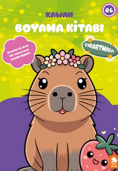Kawaii Boyama Kitabı 6 Kawaii Boyama Kitabı 6