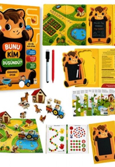 Bunu Kim Düşündü? Tabletli - Maketli Etkinlik Kitabı