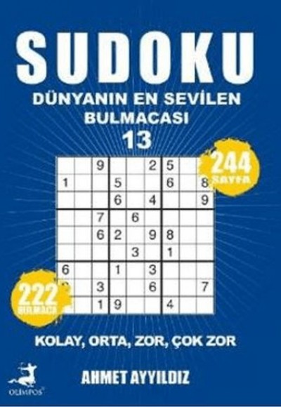 Sudoku Dünyanın En Sevilen Sevilen Bulmacası 13